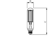 Philips Lighting - LED - Lampe/Multi - LED LED - Entladungslampen MASLEDSON - #37423200 2700K, E27 − 6 Stück