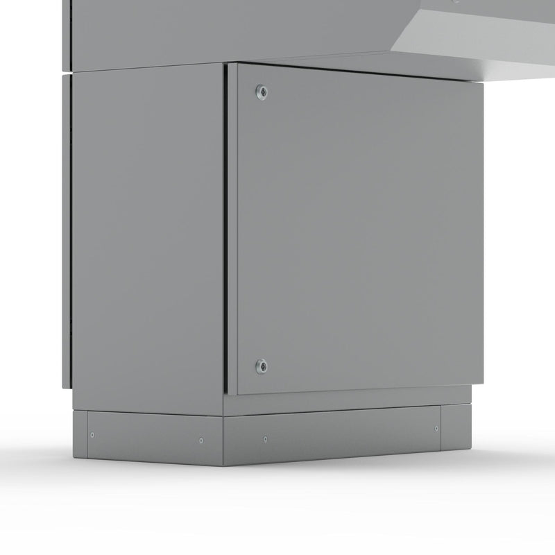 nVent Hoffman - Sockel/Sockelelement (Schaltschrank) Sockel, 200x1000x400 MSNS2104