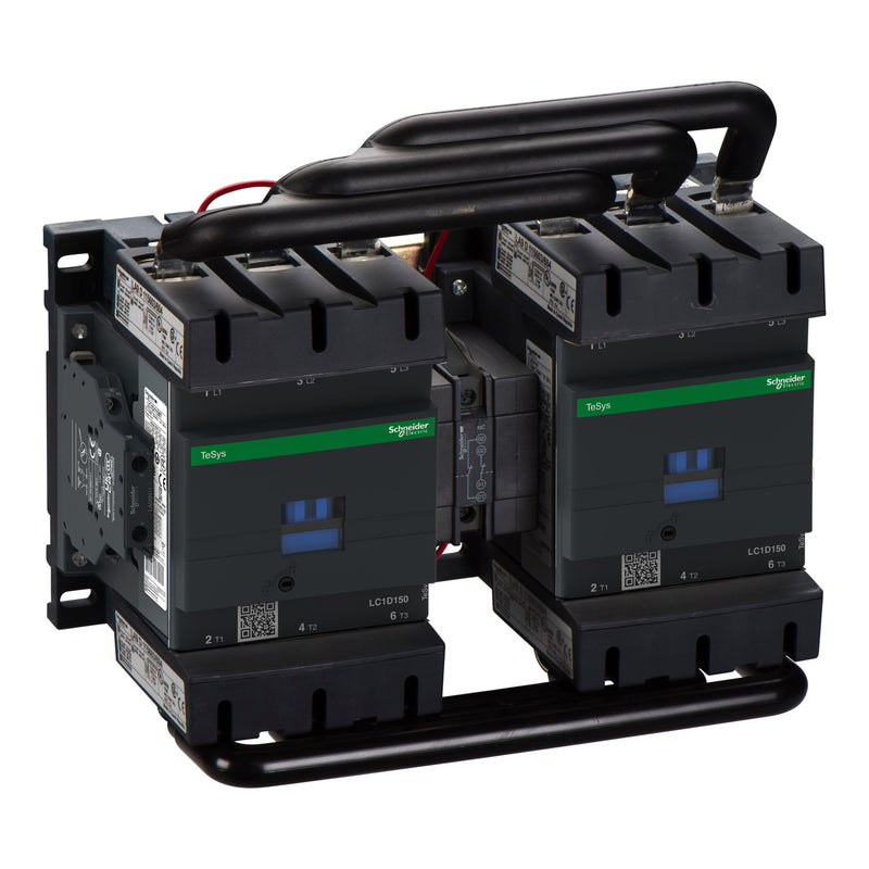 Schneider Electric - Schützkombination Wendeschützkombination LC2D150Q7 75kW/400V/AC3 − 1 Stück