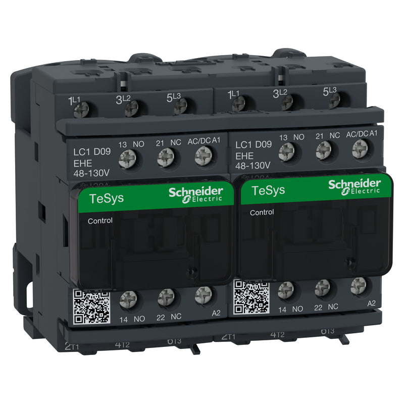 Schneider Electric - Schützkombination Wendeschützkombination LC2D09EHE 9A,48-130VAC/DC − 1 Stück