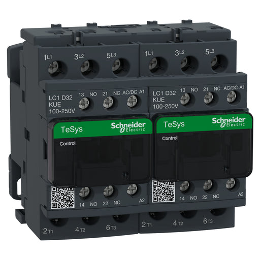 Schneider Electric - Schützkombination Wendeschützkombination LC2D32KUE 2A,100-250VAC/DC