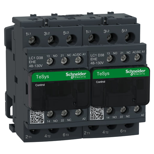 Schneider Electric - Schützkombination Wendeschützkombination LC2D38EHE 38A,48-130VAC/DC