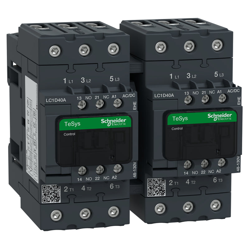Schneider Electric - Schützkombination Wendeschützkombination LC2D40AEHE 40A,48-130VAC/DC