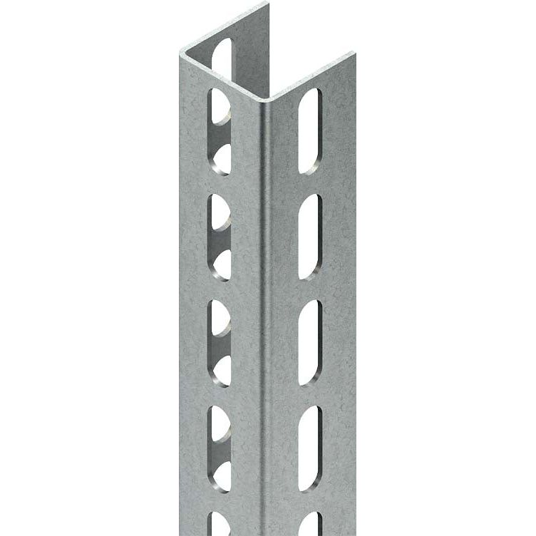 Niedax - Stiel/Profilschiene U-Profil U 5050/800 E5L 50x50x800mm