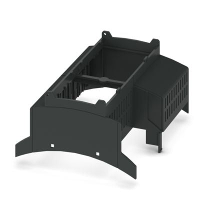 Phoenix Contact - Elektronik-Leergehäuse Gehäuseoberteil BC 107,6 OT 1210 BK − 100 Stück