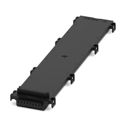 Phoenix Contact - Kabelsteckverbinder für Leiterplattensteckverbinder Tragschienen-Busverbinder HBUS8 161,6-8P-1S BK − 10 Stück