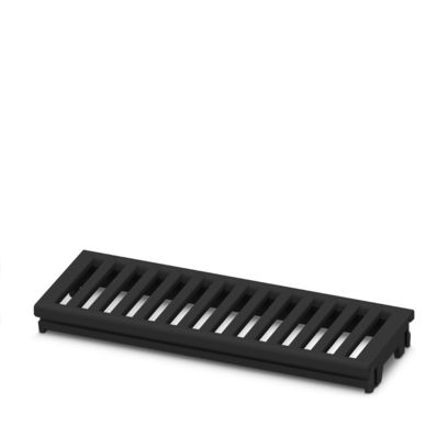 Phoenix Contact - Strangprofil-Aufbaugehäuse Anschlussblende ICS25-F67V-9005 − 10 Stück