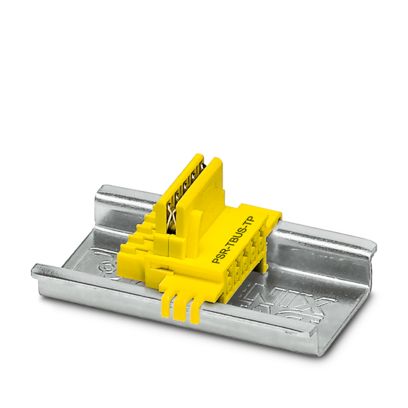 Phoenix Contact - Leiterplattensteckverbinder Tragschienen-Busverbinder PSR-TBUS-TP VPE1 YE − 50 Stück