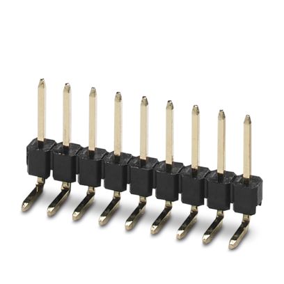 Phoenix Contact - Leiterplattensteckverbinder Stiftleiste PSTD 0,65X0,#1252179 − 50 Stück