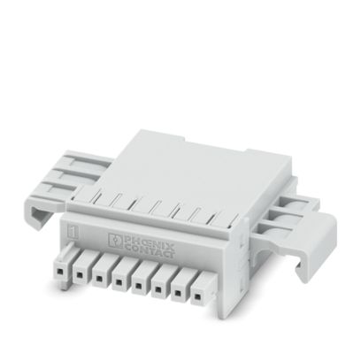 Phoenix Contact - Leiterplattensteckverbinder Tragschienen-Busverbinder TBUS8-25-BRIDGE-7035 − 10 Stück