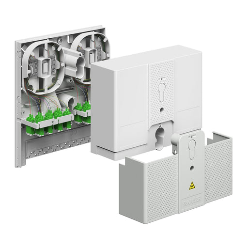 Kaiser - Verteiler für Fernmeldetechnik Hausübergabepunkt Gf-AP 16 4231030 16 LC/APC-DX