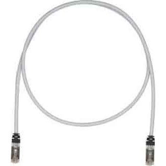 Panduit - Patchkabel Kupfer Patchkabel 10Gig, Kat6 STP6X10MIG STP, 10m, gr − 10 Stück