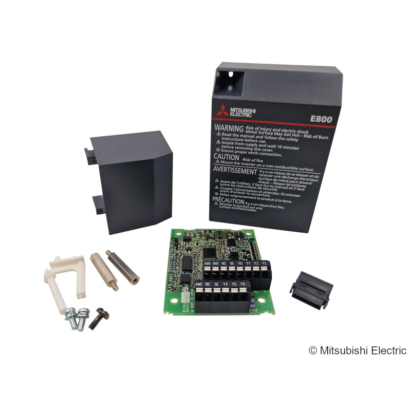 Mitsubishi Electric - Zubehör/Ersatzteile für Frequenzregler Digital-/Analog-Ausgang FR-A8AY-60 E-KIT 24VDC0,1A