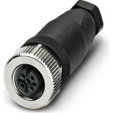 Phoenix Contact - Rundsteckverbinder, feldkonfektionierbar (Industriesteckverbinder) Sensor-/Aktor-Stecker SACC-M12FS- #1681127  − 1 Stück
