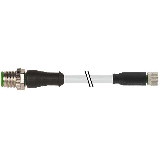 Murrelektronik - Konfektioniertes Sensor-Aktor-Kabel Anschlussleitung 1,5m 7000-40581-2110150 M12 St.ger.M8 Bu