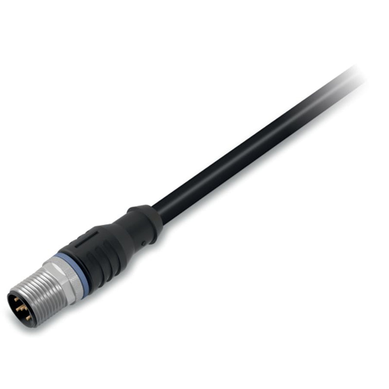 WAGO - Konfektioniertes Sensor-Aktor-Kabel Sensor-/Aktorleitung M12A 756-5311/040-100 St., axial,4-polig