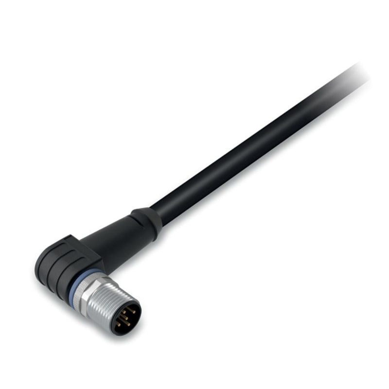 WAGO - Konfektioniertes Sensor-Aktor-Kabel Sensor-/Aktorleitung M12A 756-5312/090-100 St., winklig,8-polig