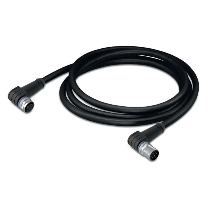 WAGO - Konfektioniertes Sensor-Aktor-Kabel Sensor-/Aktorleitung M12A 756-5404/050-020 Bu.,w.,M12A-St.,w
