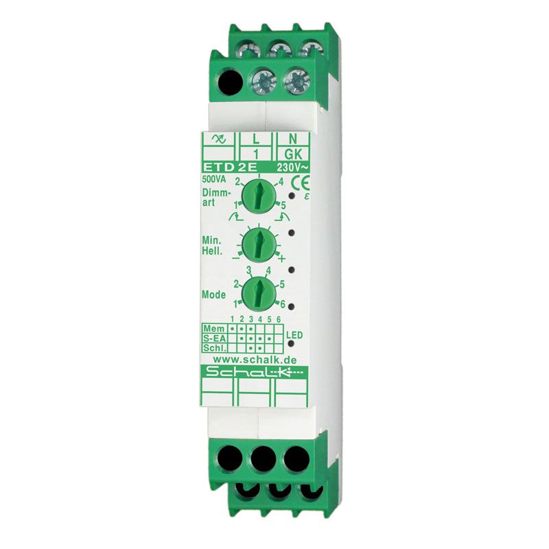 Schalk - Dimmer Universal-Tastdimmer REB ETD 2E 230V AC, 0-500VA − 1 Stück