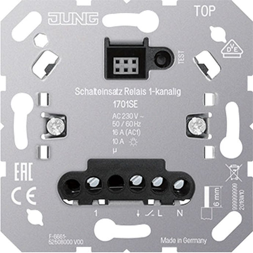 Jung - Elektronischer Schalter Schalteinsatz Relais 1701 SE 1-kanalig