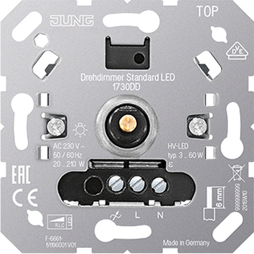 Jung - Dimmer LED-Drehdimmer 1730 DD Standard