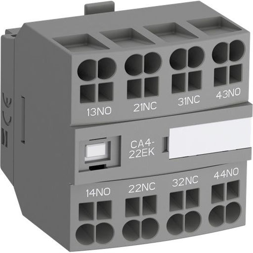 ABB Stotz S&J - Hilfsschalterblock Hilfskontaktblock CA4-31MK 4-polig, 3S+1Ö