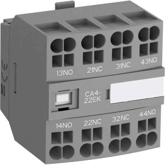 ABB Stotz S&J - Hilfsschalterblock Hilfskontaktblock CA4-40EK 4-polig, 4S