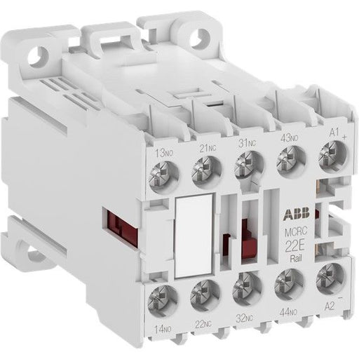 ABB Stotz S&J - Hilfsschütz, Relais Kleinhilfsschütz MCRC031ATWDD-RAIL schütz 3S+1Ö, 24V DC