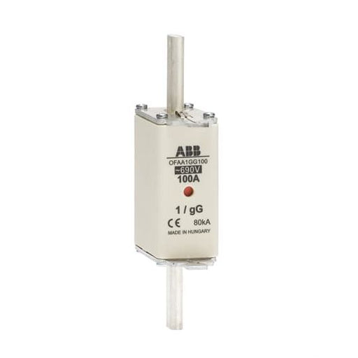 ABB Stotz S&J - Messersicherung NH-Sicherung OFAA1GG80 ung NH 1 80A 690V GG