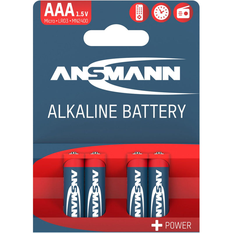 Hückmann - Batterie 1,5V Micro AAA 133251(VE 4) Bli4 Ansmann