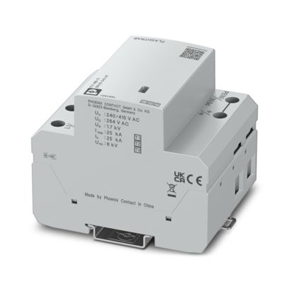 Phoenix Contact - Blitzstromableiter für Energietechnik Kombiableiter FLT-MBT1264/25-3+0UT Typ 1+2+3