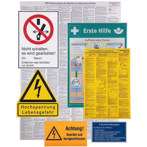 DEHN - Warn-/Hinweisschild Warn-/Hinweisschildersatz WHSS EA K#700050 Kunststoff