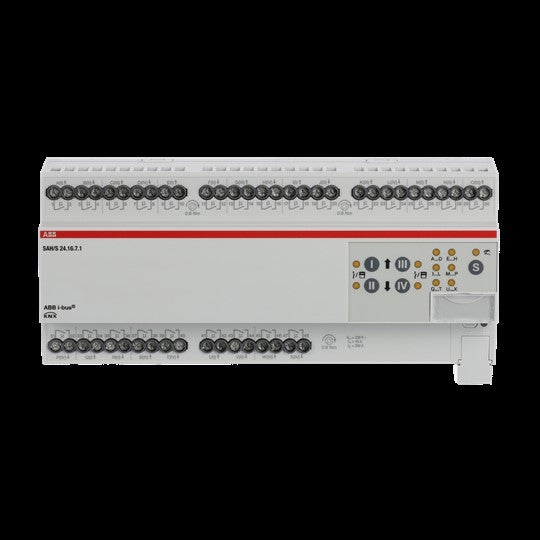 ABB Stotz S&J - Bussystem-Schaltaktor Schalt-/Jalousieaktor SAH/S24.16.7.1 24fach 16A, REG