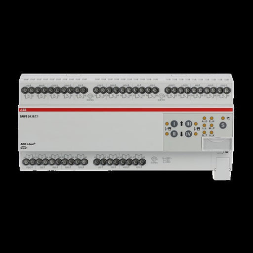 ABB Stotz S&J - Bussystem-Schaltaktor Schalt-/Jalousieaktor SAH/S24.16.7.1 24fach 16A, REG