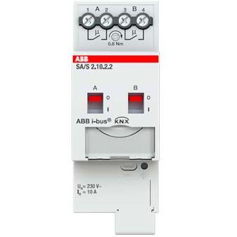 ABB Stotz S&J - Bussystem-Schaltaktor Schaltaktor SA/S2.10.2.2 2fach, 10A, REG