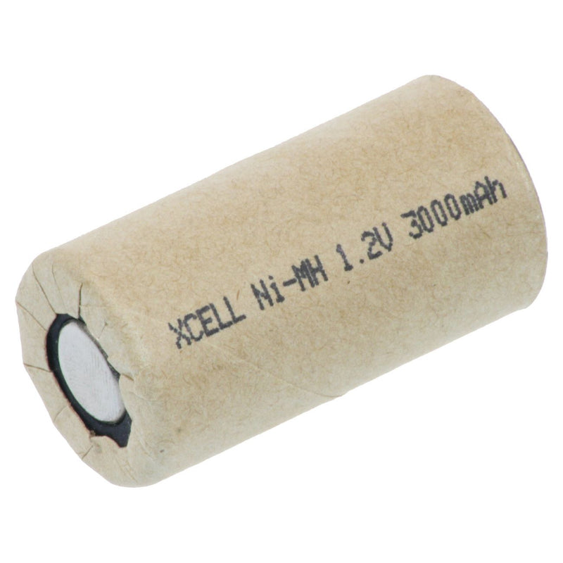 Hückmann - Akku Ni-MH 1,2V Sub-C X3000SCR/PP 3000mAh Ind. XCell