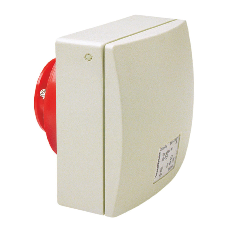 Walther Werke - CEE-Anbausteckdose (IEC 60309) MONDO Anbaudose 32A 435410 4P >50-500V 10h IP44