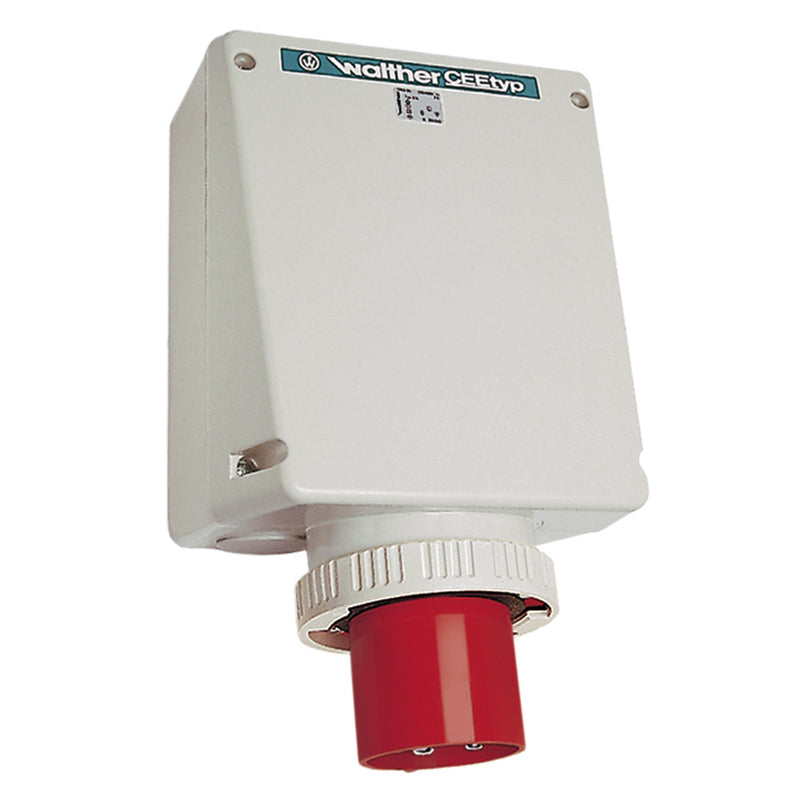 Walther Werke - CEE-Gerätestecker (IEC 60309) Wandgerätestecker 125A 678407 4P 500V 7h IP67