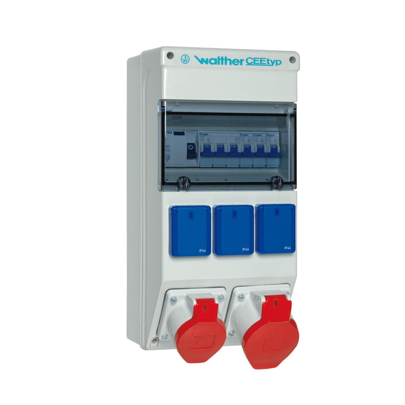 Walther Werke - CEE-Steckdosen-Kombination (IEC 60309) Steckdosenkombination 6983017