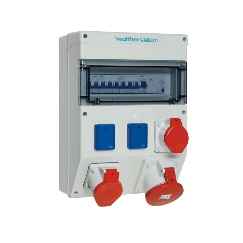 Walther Werke - CEE-Steckdosen-Kombination (IEC 60309) Steckdosenkombination 6824403 − 1 Stück