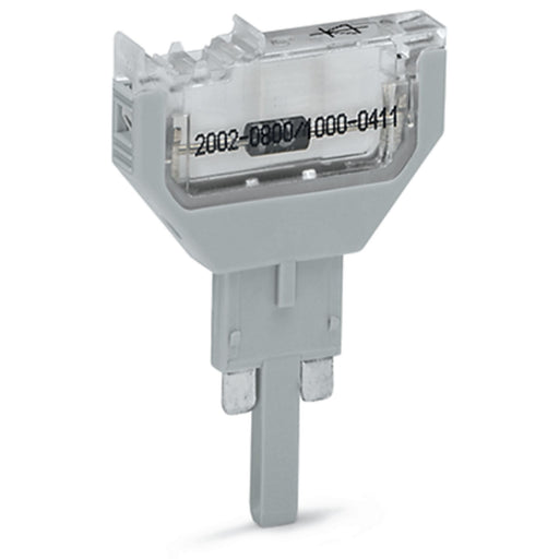 WAGO - Bauelementestecker Bauelementestecker,2-polig 2002-800/1000-663 Widerstand 10K0,grau − 100 Stück