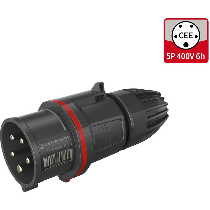 Walther Werke - CEE-Stecker (IEC 60309) CEE NEO Stecker FW211506CC Classic 16A 5P 6h