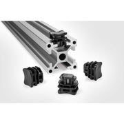 HellermannTyton - Befestigungssockel und -element für Kabelbinder Befestigungselement ACFM1W13 #151-02942 für Alu-Profile − 500 Stück