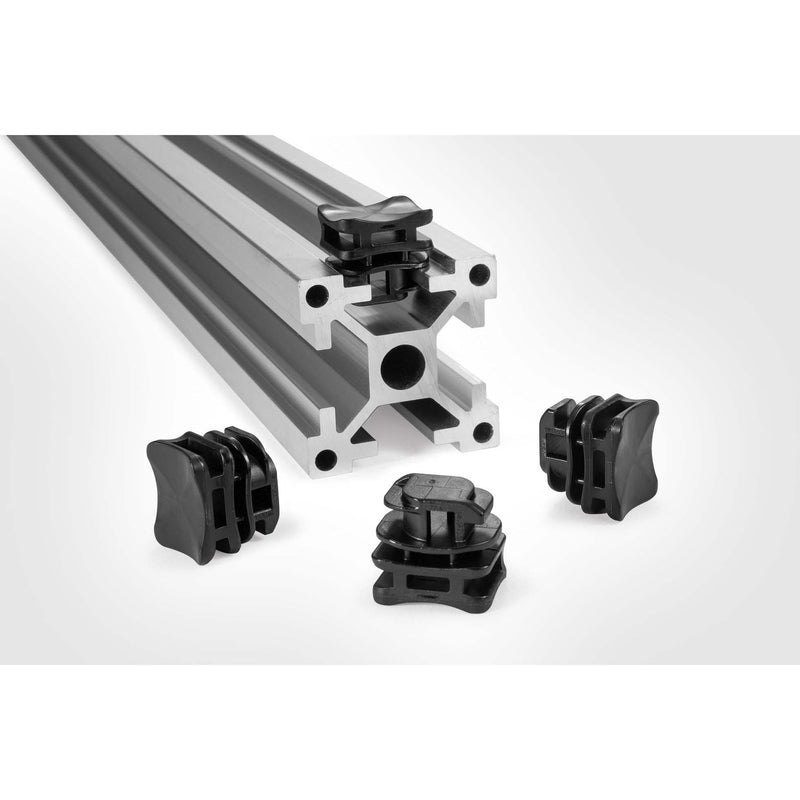 HellermannTyton - Befestigungssockel und -element für Kabelbinder Befestigungselement ACFM1W13 #151-02942 für Alu-Profile − 500 Stück