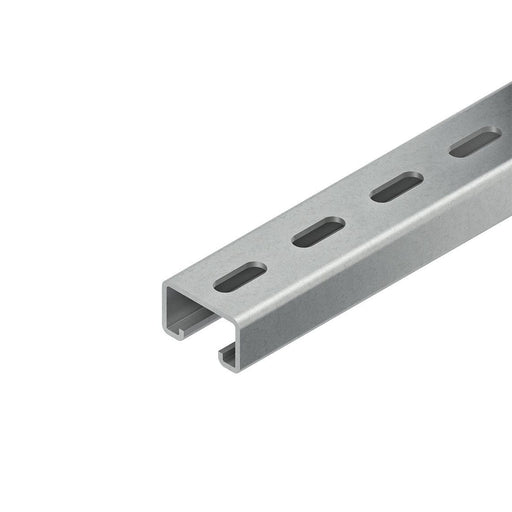 Niedax - Stiel/Profilschiene Ankerschiene C-Profil 2994/6 FL 50x30x6000mm − 6 Meter