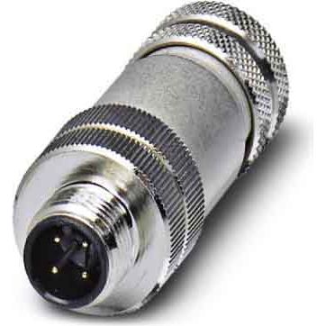 Phoenix Contact - Rundsteckverbinder, feldkonfektionierbar (Industriesteckverbinder) Bus-Systemsteckverbinder SACC-M12MSB-5CON-PG9