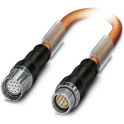 Phoenix Contact - Energiekabel < 1 kV, für ortsveränderlichen Einsatz Steckverbinder beidseitig K-12-M23 M9/#1619294 kunststoffumspritzt − 2 Stück