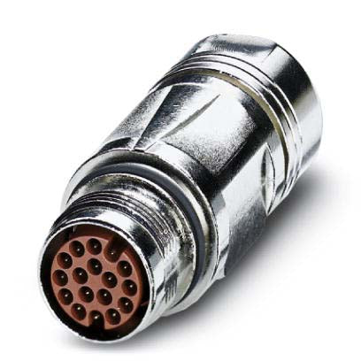 Phoenix Contact - Rundsteckverbinder, feldkonfektionierbar (Industriesteckverbinder) Kupplungssteckverbinder ST-08P1N8A9005S