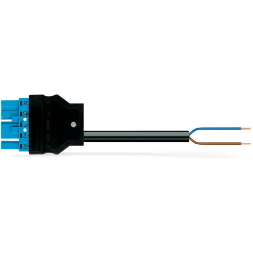 WAGO - Konfektionierte Leitung für steckbare Gebäudeinstallation konfekt. Anschlussleitung 771-5001/177-000 Eca,Stecker