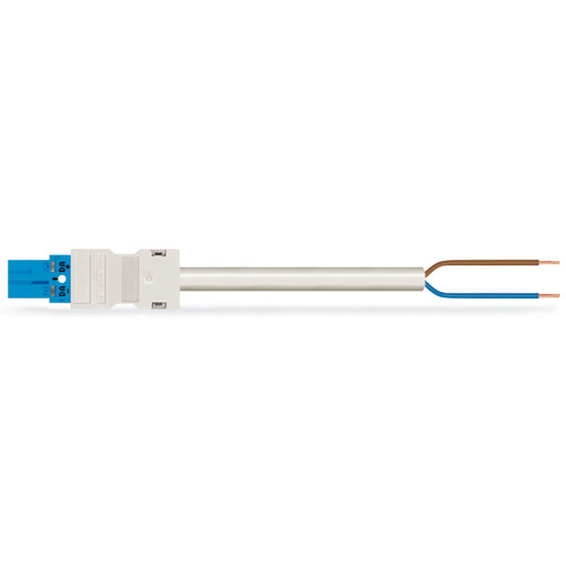 WAGO - Konfektionierte Leitung für steckbare Gebäudeinstallation konfekt. Anschlussleitung 771-8982/216-102 Eca,Stecker